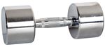 Ganteră inSPORTline 11433 Gantera cromata 10kg Crossteel 3542