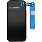 Disc rigid extern SSD Verbatim VER_32283 M.2 512GB Pocket USB 3.2 Gen 2, Black/Blue