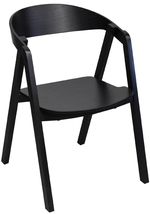 Стул Deco Guru Black+Black Leg