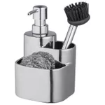 Аксессуар для кухни Bisk 07673 Dozator set 3 elemente, argintiu. (ceramica)