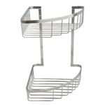 Полка для ванной Hydro S 0430369 coltar dubla, p/u baie, HOLA, Metal/Crom