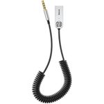 Аксессуар для автомобиля Baseus CABA01-01 Car Adapter Wireless Audio Receiver 3.5mm BA01, Black
