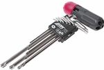 Set de unelte de mână JTC JTC-3924 Набор ключей TORX с отверстием T10H-T50H 9ед.