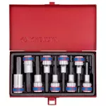 Набор головок, бит, насадок King Tony 4120PR набор насадок HEX 6 гран. H4-H17 дл.80мм 1/2