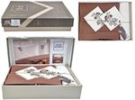 Домашний текстиль Promstore 57065.1 Lenjerie de pat 2pers NewHome Pike Brown cu broderie