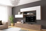 Set mobilă living Indart Livingul Kubo 06 (300x43x210)