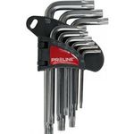 Set de tubulare, bite, duze Proline 7016095 Chei hexagonale TORX T10-T50 (9buc) (48339)