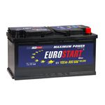 Автомобильный аккумулятор Eurostart Blue 100 Ah (R) ETN0 740A EB1000 (353х175х190)
