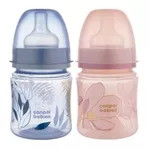 Cană cu pai Canpol 35/239 Антиколиковая бутылочка EasyStart 120мл Gold