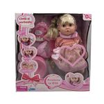 Păpușă Richi (32447) Eva 40cm cu accesorii, vorbitoare (ro)