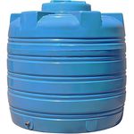 Duș de vară Uniplast 37090/2 Rezervor apa 1000 L vertical, oval redus (albastru) cu stut D. 1/2