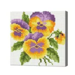 Картина по номерам Art Gallery BJ122 Mozaic cu diamante 20x20cm Panselute