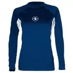 Îmbrăcăminte sport AquaLung Tricou RASHGUARD Wmn LF LS Navy Blue/W XL