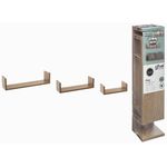 Полка декоративная 5five 55869 Set rafturi 3buc 22x10x7.7, 32x10x8.5, 42x10x10 natural