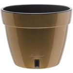 Ghiveci pentru flori Santino Asti (18.0L, Auriu/Negru)