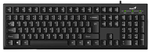Genius Smart Keyboard KB-100, проводная, черная