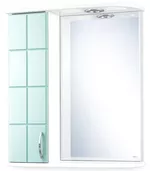 Зеркало для ванной Mashtab 5083 Domino 600x200x720 Alb-Verde