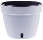 Цветочный горшок Santino Asti (18.0L, Alb/Negru)