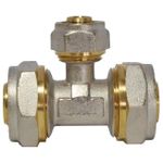 Supapă de închidere Uniplast 96157 Teu redus PEX-AL D.26x16x26 KTM