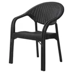 Стул Hydro S Стул из бамбукового пластика, 64x82x43,5, коричневый