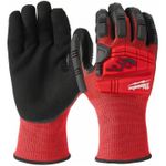 Средства индивидуальной защиты Milwaukee 4932478127 Manusi de lucru impact + protectie de taieturi Nivel 3 - M/8