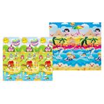 Коврик игровой 4Play Girl at sea/Sun Animals 180x200x1.5cm