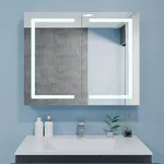 Зеркало для ванной Bayro Optima LED touch 1000x700 белый