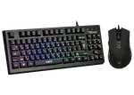 Игровая клавиатура и мышь QUMO Pandemonium, Черный