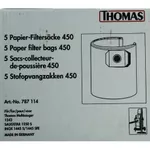 Sac de praf Thomas 450 for 1043 LG, 1250 S, 1445 S, 14 (787114)