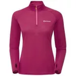 Îmbrăcăminte sport Montane Tricou dame Allez Micro Pull On French Berry 40 (FAMPOFREN3)