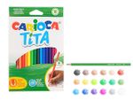 Set creioane colorate Carioca Tita 18buc