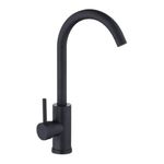 Bateria bucătărie Hydro S Aquafix 16 din inox, neagră (0400311)