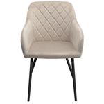 Scaun Deco Goran Camel (HLR-7) + Black Legs