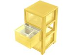 Dulap 3 sectiuni Tontarelli Linea 35X35X57cm, cu organizator