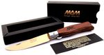 Cuțit MAM 2009 Douro Pocket Knife Bronze Titanium, Bubinga Wood Handle