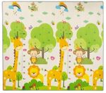 Covoraș de joacă Chipolino DKZ1818JUNG Jungle 178x178cm