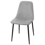 Стул Deco Olaf catifea Grey HLR20