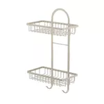 Raft de baie Teknotel ST308s Raft 2 niveluri metal satin