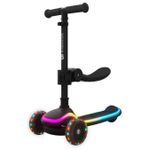 Trotinetă KinderKraft Raket UP Black (KRRAUP00BLK0000)