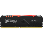 32GB DDR4-3600MHz  Kingston FURY Beast RGB (Kit of 2x16GB) (KF436C18BBAK2/32), CL18-22-22, 1.35V,Blk