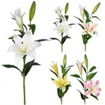Искусственное растение Promstore 55239 Crin oriental 95cm (în asort.)