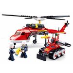 Set de construcție Sluban B0807 Fire Helicopter