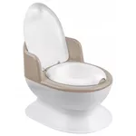 Oală Maltex Toaletă Potty pentru copii White/Beige