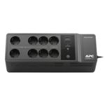 APC Back-UPS BE650G2-RS 650VA/400W, 230V, RJ-45, 1*USB-A charging port, 8*Schuko Sockets