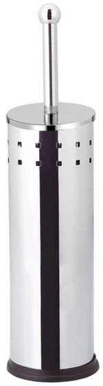 Ёршик для унитаза Bisk 04917, crom, SQUARES