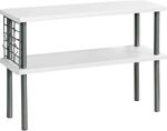 Etajeră Kesper 27836 Etajera bucătărie MDF/metal alb