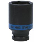 Набор головок, бит, насадок King Tony 643543M головка торцевая ударная глубокая 3/4