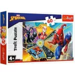Головоломка Trefl 17372 Puzzles 60 On the web, Disney Marvel Spiderman