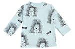 Haine pentru copii Minikin 242290368 Hedgehog Лонгслив голубой с рисунком 3-6мес (68см)