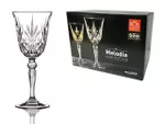 Set pahare pentru vin Melodia 6buc, 210ml